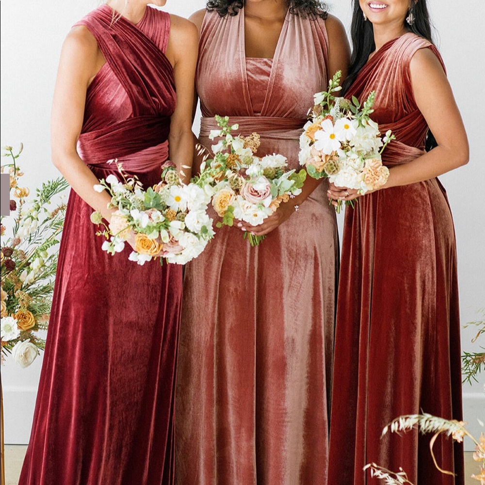 Revelry Micah Convertible Velvet Dress